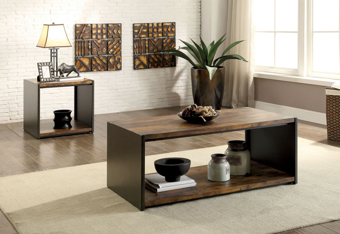Bourget Transitional Coffee Table & Reviews AllModern